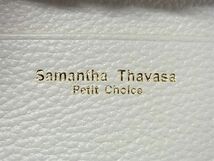 ■新品同様■ Samantha Thavasa サマンサタバサ プチチョイス レザー ラインストーン 4連 キーケース 鍵入れ アイボリー系 DD6694_画像5