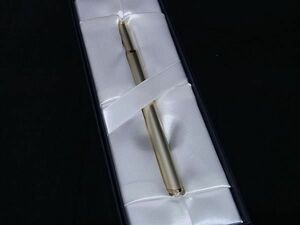 ■新品同様■ MIKIMOTO ミキモト 本真珠 アコヤ真珠 パール 約3mm ボールペン 筆記用具 ステーショナリー ゴールド系 DD5092