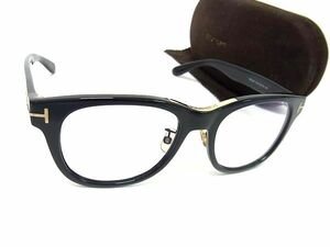 1円 ■美品■ TOM FORD トムフォード 9257 01A メガネ 眼鏡 レディース メンズ ブラック系 AY4239