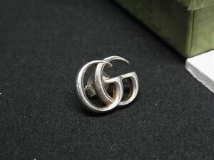 1 jpy GUCCI Gucci GGma-monto one-side ear only earrings accessory lady's men's silver group AY3711