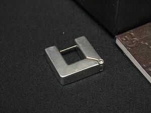 1 иен # прекрасный товар # GUCCI Gucci SV925 одна сторона уголок только серьги аксессуары женский мужской оттенок серебра AY4279