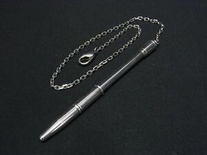 1 иен # прекрасный товар # S.T.Dupontes*te-* Dupont SV925 цепь имеется шариковая ручка письменные принадлежности канцелярские товары канцелярские товары оттенок серебра AW8521