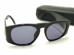 1 jpy # beautiful goods # CHANEL Chanel 01450 94305 here Mark matelasse sunglasses glasses I wear lady's black group AY3975