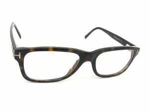 1 jpy # beautiful goods # TOM FORD Tom Ford TF5163 052 53*17 145 times entering glasses glasses lady's men's brown group FA5568