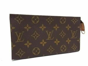 1円 ■極美品■ LOUIS VUITTON ルイヴィトン モノグラム バケット用ポーチ マルチケース 小物入れ レディース メンズ ブラウン系 FC5025