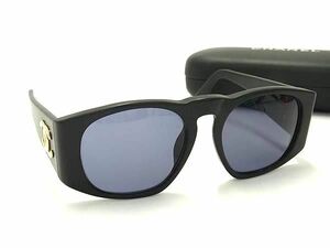 1 jpy # beautiful goods # CHANEL Chanel 01451 90405 here Mark sunglasses glasses glasses lady's black group AY4095