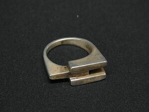 1 иен GUCCI Gucci SV925 кольцо кольцо аксессуары примерно 14 номер женский оттенок серебра AY4012
