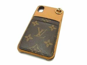 1円 LOUIS VUITTON ルイヴィトン M68723 モノグラムイディール バンパー iPhone X/XS対応 スマホケース iPhoneケース ブラウン系 FC5017