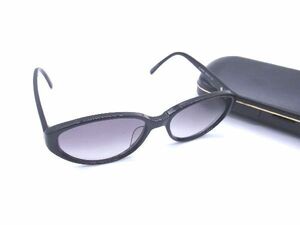 ■美品■ Elegance エレガンス サングラス メガネ 眼鏡 レディース メンズ ブラック系 DD6125