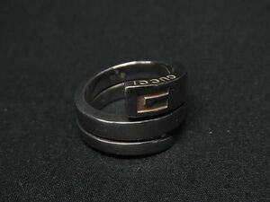 1円 ■美品■ GUCCI グッチ スネークスパイラルリング SV925 リング 指輪 アクセサリー サイズ10 (約10号) シルバー系 BG8767