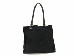 1円 PRADA プラダ テスートナイロン ハンドバッグ トートバッグ ショルダーバッグ 肩掛け レディース ブラック系 BK2123