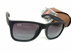 1 иен # прекрасный товар # Ray-Ban RayBan RB4165-F JUSTIN 622/8G солнцезащитные очки очки очки мужской оттенок черного AY4130