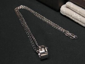 1円 GUCCI グッチ SV925 ネックレス ペンダント アクセサリー メンズ レディース シルバー系 AY4619