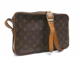 1円 ■美品■ LOUIS VUITTON ルイヴィトン ヴィンテージ モノグラム USA アメリカ製 タロンジップ ショルダーバッグ ブラウン系 BK2159