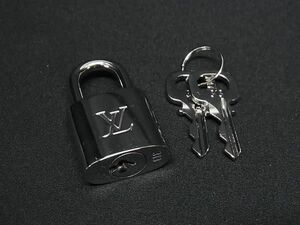 ■新品同様■ LOUIS VUITTON ルイヴィトン カデナ 南京錠 パドロック 313 鍵 キー シルバー系 FA4195