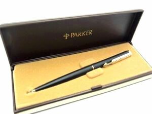 ■極美品■ PARKER パーカー ツイスト式 ボールペン 筆記用具 文房具 ステーショナリー ブラック系×ゴールド系 DE1714