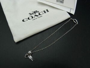 ■美品■ COACH コーチ ブレスレット アクセサリー レディース シルバー系 DE2493