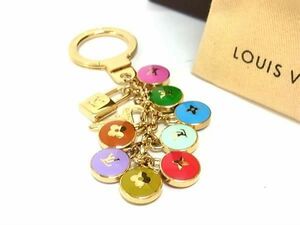 1 jpy # beautiful goods # LOUIS VUITTON Louis Vuitton M65381porutok leve s tea yu key holder key ring bag charm multicolor AZ4463