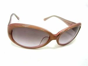 1円 ■美品■ Salvatore Ferragamo フェラガモ 2190 722/11 56□16 ガンチーニ サングラス メガネ 眼鏡 レディース ピンク系 AY2596