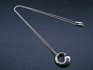 1 jpy # beautiful goods # TIFFANY&Co Tiffany L sa Pele ti Eternal Circle SV925 necklace accessory silver group AY3768