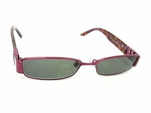 1 иен # прекрасный товар # ChristianDior Christian Dior CD-7667J S4W 51*15-135 солнцезащитные очки очки очки лиловый серия × оттенок коричневого BL0798