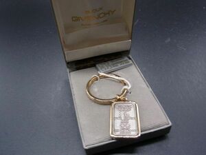 # beautiful goods # BIJOUX GIVENCHYbiju-ji van si. key holder key ring bag charm silver group × gold group DE1738