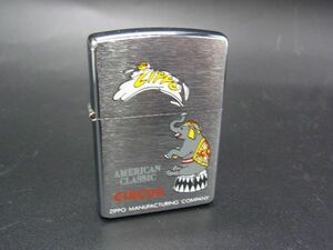 ■美品■ ZIPPO ジッポー アメリカンクラシックサーカス ライター オイルライター 喫煙具 喫煙グッズ シルバー系 DE2705