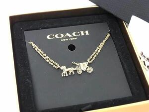 ■極美品■ COACH コーチ ネックレス アクセサリー レディース ゴールド系 DD7254