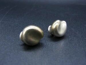 1 jpy TIFFANY&Co Tiffany L sa Pele ti bean SV925 clip type earrings accessory silver group FA5252