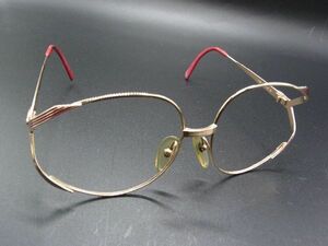ChristianDior Christian Dior A 2367 43 58*18 125 frame only glasses glasses gold group × red group DE0475