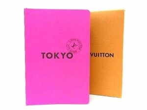 ■新品同様■ LOUIS VUITTON ルイヴィトン R08382 TOKYO CITY GUIDE シティガイド 東京 英語版 本 ブック ピンク系 DD4388