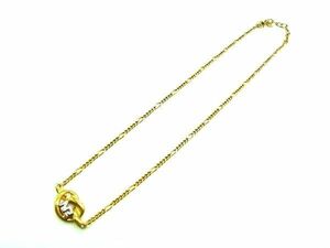 NINA RICCI ニナリッチ ロゴモチーフ ネックレス ペンダント アクセサリー レディース ゴールド系 DD8814