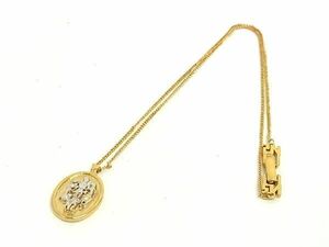 ■美品■ NINA RICCI ニナリッチ ネックレス ペンダント アクセサリー レディース ゴールド系 DD4188