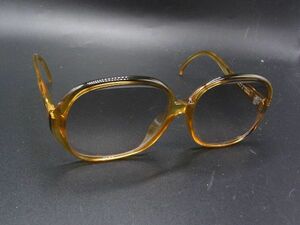 # beautiful goods # ChristianDior Christian Dior 2076J 55*14 times entering sunglasses glasses lady's clear yellow group DE2334