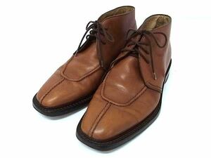 # прекрасный товар # HAWKINS Hawkins кожа указанный размер 41 обувь обувь бизнес джентльмен мужской оттенок коричневого DD6905