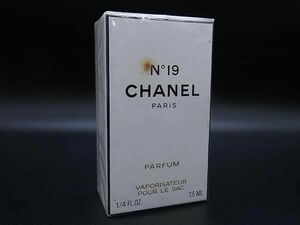 ■未開封■新品■未使用■ CHANEL シャネル N°19 パルファム 7.5ml 香水 フレグランス パフューム DE8217