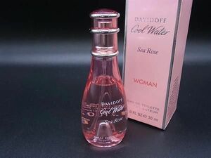 # ultimate beautiful goods # DAVIDOFF Davidoff cool water si- rose o-doto crack 30ml perfume fragrance puff .-mDE8220