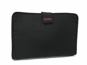 ■美品■ TUMI トゥミ ナイロン PCケース パソコンケース クラッチバッグ セカンドバッグ メンズ レディース ブラック系 DE5097