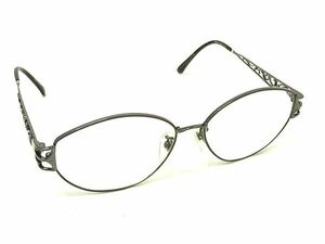 ■美品■ YVESSAINTLAURENT イヴサンローラン Ti-P 56□15 138 度入り 眼鏡 メガネ アイウェア ブラック系 クリア系 DE5515