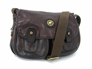 1 иен # прекрасный товар # HUNTING WORLD Hunting World кожа Cross корпус сумка на плечо наклонный .. женский мужской оттенок коричневого FD0603
