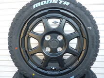 新品☆モンスタRTハイブリッド☆165/65R14セット☆バモス・スペーシアギア・タントファンクロス☆軽バン・軽トラ☆アゲバン・アゲトラ_画像2