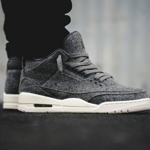 希少 NIKE AIR JORDAN3 RETRO WOOL 27.5 ナイキ エアジョーダン3 ストリート スニーカー ブランド