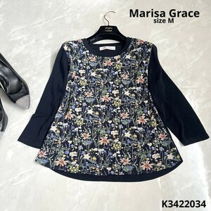 Marisa Grace マリサグレース　トップス　切り替えしトップス　Mサイズ　花柄トップス