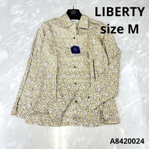 LIBERTY リバティー小花柄コットンシャツsize M 新品　タグ付き　花柄　シャツ　ブラウス