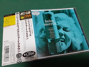 HELEN MERRILL Helen *meliru* with * Clifford * Brown Japanese record CD used goods 