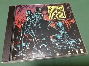 サントラ◆『STREETS OF FIRE　ストリート・オブ・ファイヤ　』輸入盤CDユーズド品