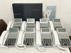 NTT NXⅡ NX2M. оборудование * телефонный аппарат 8 шт. комплект 