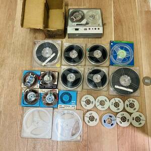  Junk operation not yet verification 1 pcs unused? contains open reel tape open reel deck set sale antique retro antique 