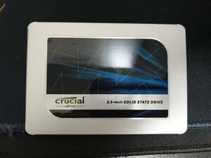 Crucial CT500MX500SSD1 500GB 2.5inch SSD 動作確認済 正常判定 使用時間43438時間