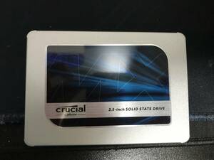 Crucial CT500MX500SSD1 500GB 2.5inch SSD operation verification settled normal judgment period of use 2132 hour 